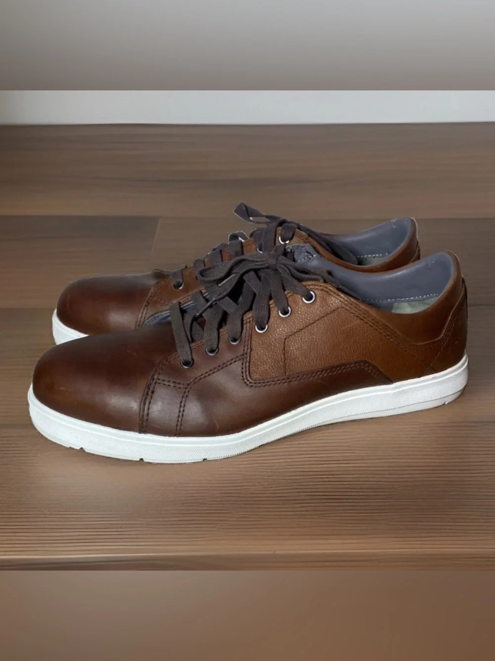 Red Wing Shoes Zero G Lite Safety Toe Sneakers Men's 10.5 D Brown Leather 3558